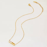 18K Gold-Plated Pendant Necklace - Trendsi - Flyclothing LLC