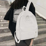 PU Leather Zip Backpack Bag - Trendsi - Flyclothing LLC