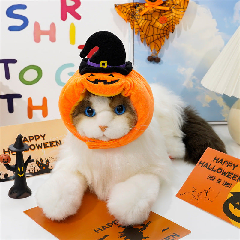 Halloween Pumpkin Vest For Dogs Cats Festive Pet Costume Harness Funny Thanksgiving Christmas Apparel For Small Animals Clothing - My Store - Flyclothing LLC