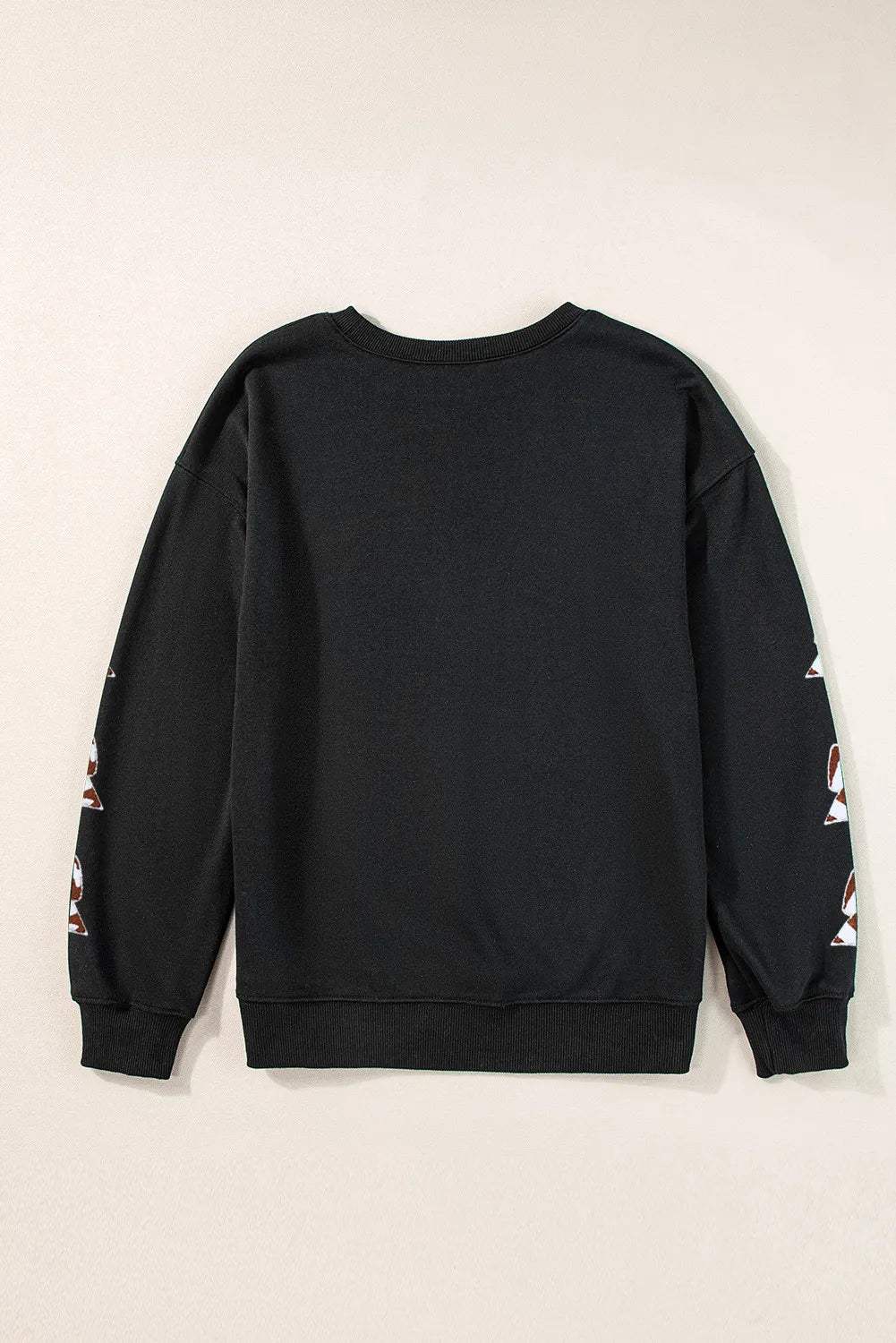 Letter Graphic Bow Long Sleeve Sweatshirt - Trendsi - Flyclothing LLC