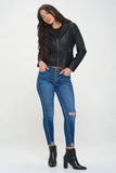 Coalition LA Zip Up Hooded Jacket - Trendsi