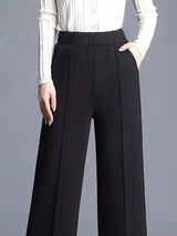 High Waist Wide Leg Pants - Trendsi - Flyclothing LLC