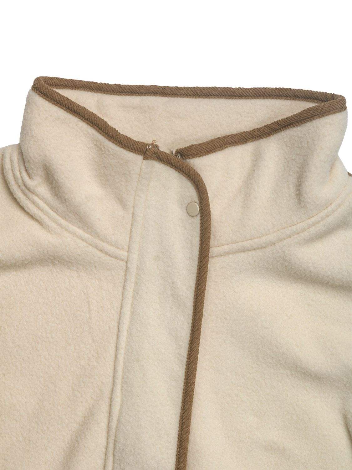 Perfee Zip Up Dropped Shoulder Polar Fleece Jacket - Trendsi - Flyclothing LLC