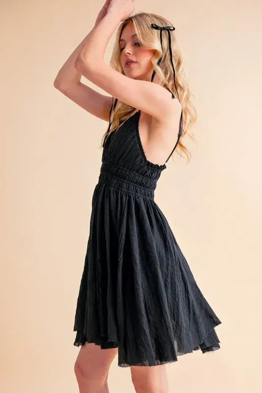 Aemi+Co Lace Detail Mini Cami Dress - Trendsi - Flyclothing LLC