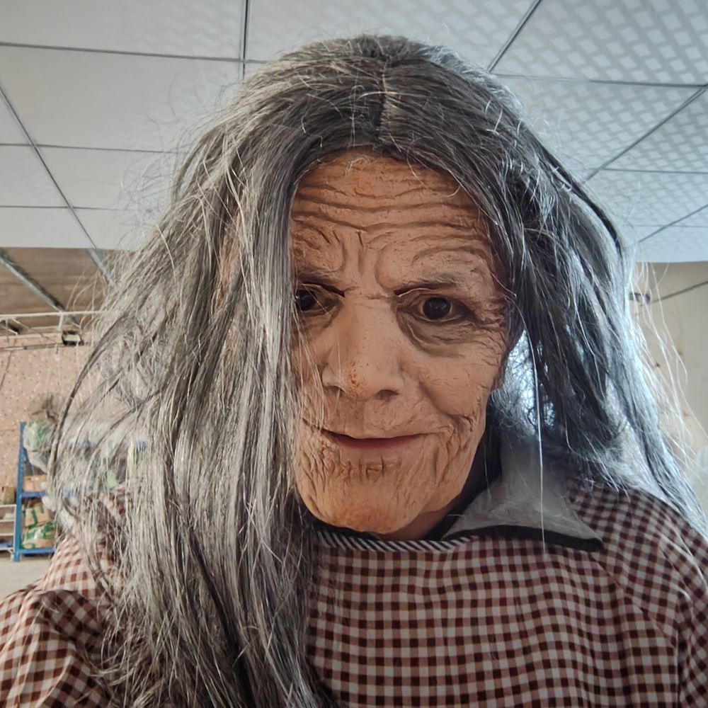 Halloween Granny Mask Latex Headset - My Store - Flyclothing LLC