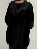 Drawstring Button Front Hoodie - Trendsi - Flyclothing LLC