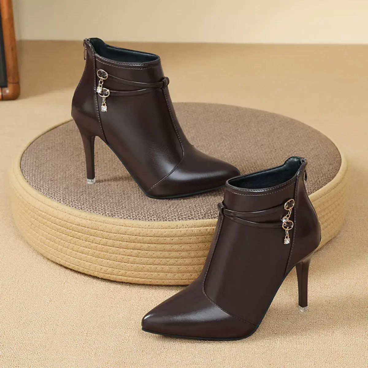 Point Toe Stiletto Boots - Trendsi - Flyclothing LLC