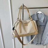 Contrast Travel Bag - Trendsi - Flyclothing LLC