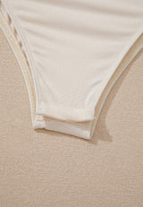 Sequin Surplice Long Sleeve Bodysuit - Trendsi - Flyclothing LLC
