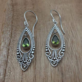 Alloy Rhinestone Cutout Earrings - Trendsi - Flyclothing LLC