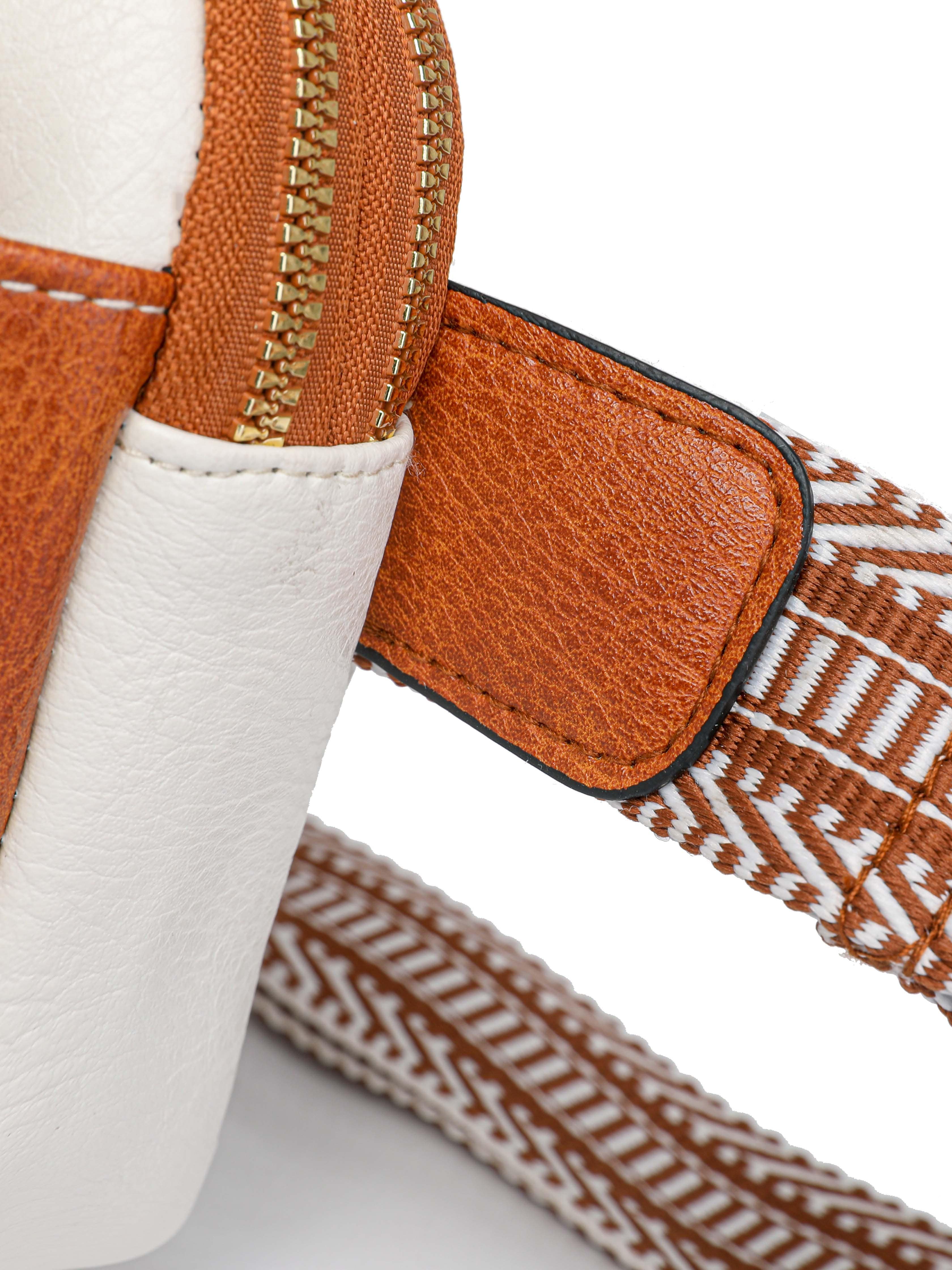 PU Leather Rectangle Crossbody Bag - Trendsi