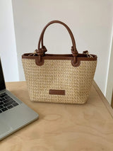 Straw Woven Crossbody Bag - Trendsi - Flyclothing LLC