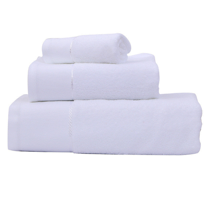 Cotton Towel Bath Towel Three Piece Water Absorbing Gift Towel Bath Towel Set - My Store - Flyclothing LLC