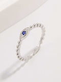 925 Sterling Silver Inlaid Zircon Ring - Trendsi - Flyclothing LLC