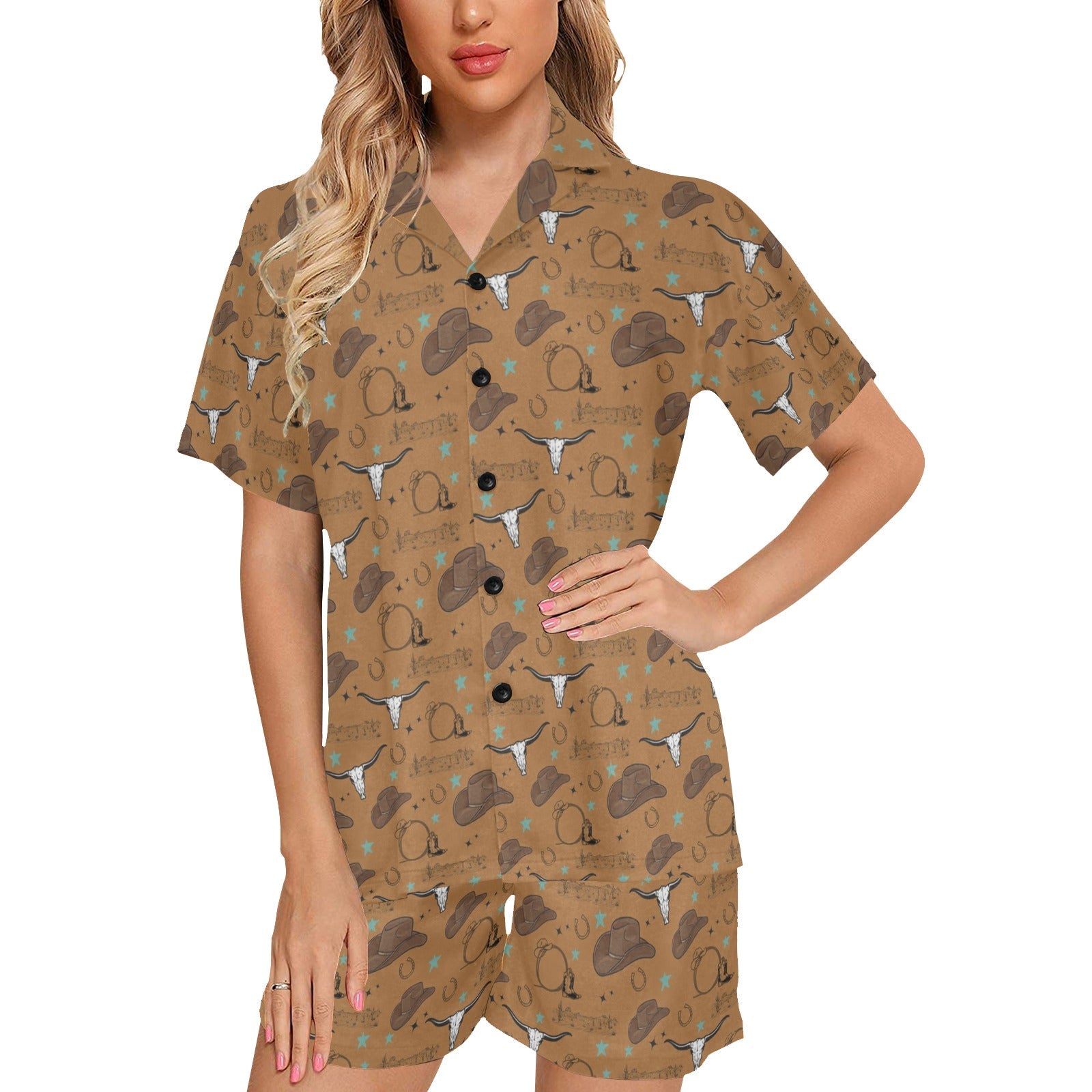Baha Ranch Everything Western Women's Western Pajama Set