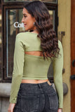 Solid Color Tube Top with Long Sleeve Bolero - Trendsi