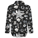 Baha Ranch Rhinestone Cowgirl Long Sleeve Blouse