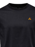 Men's Embroidered Round Neck T-Shirt - Trendsi