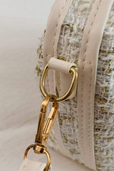 Woven Removable Strap Shoulder Bag - Trendsi - Flyclothing LLC