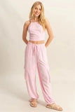 HYFVE Crop Top and Cargo Pants Set - Trendsi