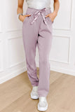 Drawstring Pants with Pockets - Trendsi
