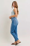 Judy Blue High-Waisted Straight-Leg Jeans - Trendsi - Flyclothing LLC