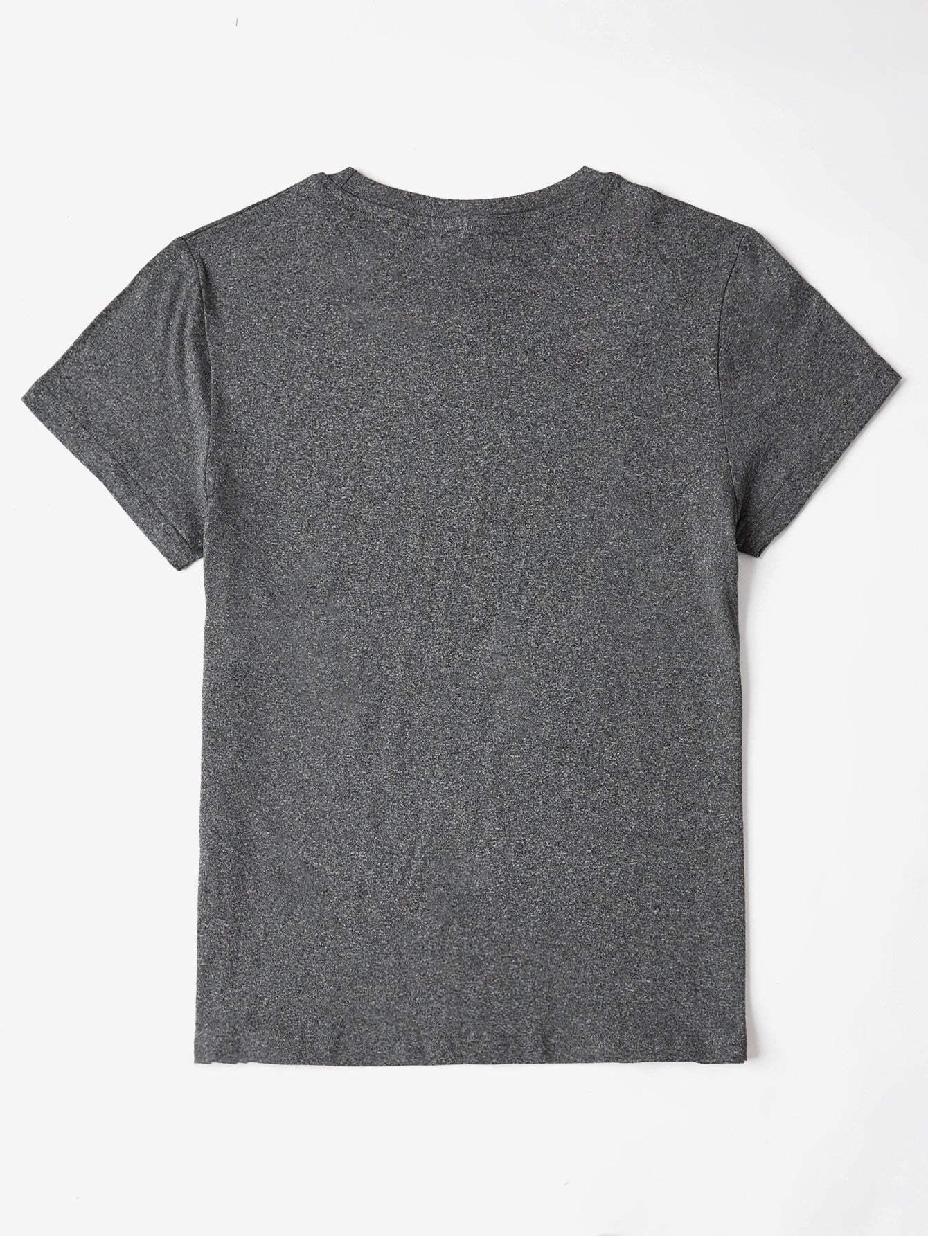 HAPPY EASTER Round Neck Short Sleeve T-Shirt - Trendsi - Flyclothing LLC