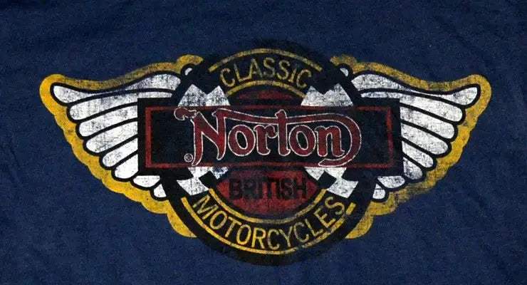 Norton Wing Logo Shirt - Norton Motorcycle Apparel - Flyclothing LLC