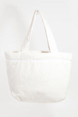 Fame Square Microfiber Tote Bag - Trendsi
