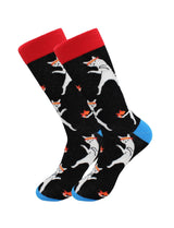 Karate Kitten Socks - Comfy Cotton for Men & Women - Real Sic - Flyclothing LLC