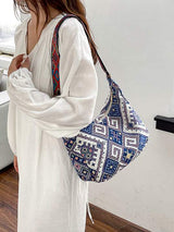 Geometric Adjustable Strap Crossbody Bag - Trendsi - Flyclothing LLC