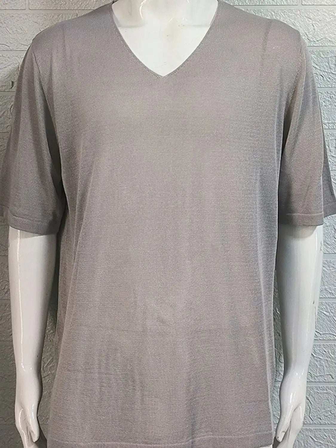 Men's V-Neck Short Sleeve T-Shirt - Trendsi - Flyclothing LLC
