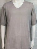 Men's V-Neck Short Sleeve T-Shirt - Trendsi