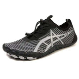 Elastic Lock Laces Mesh Breathable Hike Footwear - Trendsi - Flyclothing LLC