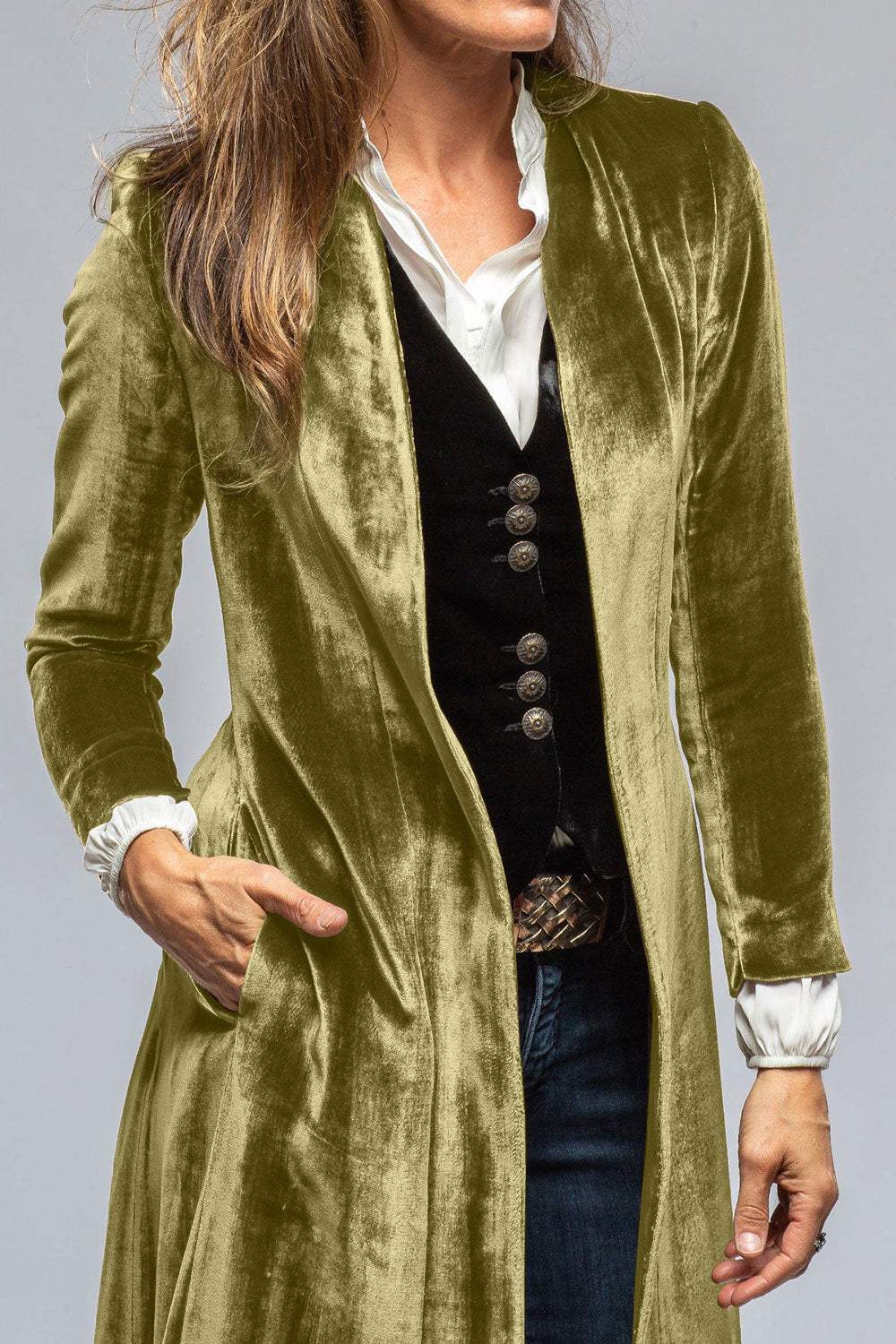 Slit Back Open Front Cardigan - Trendsi - Flyclothing LLC