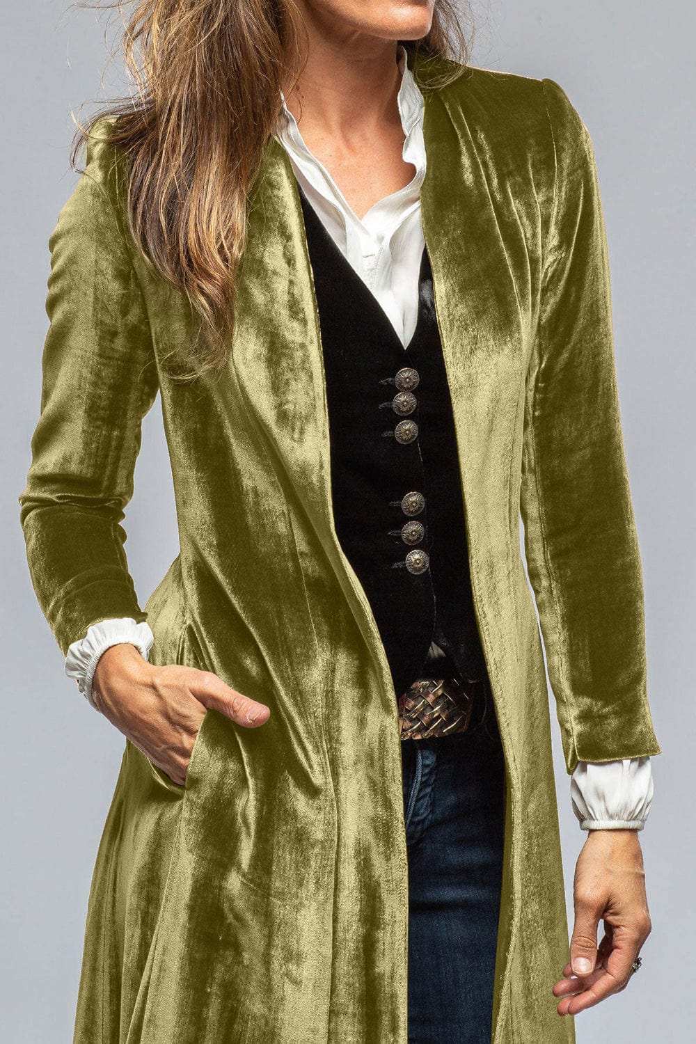 Slit Back Open Front Cardigan - Trendsi - Flyclothing LLC