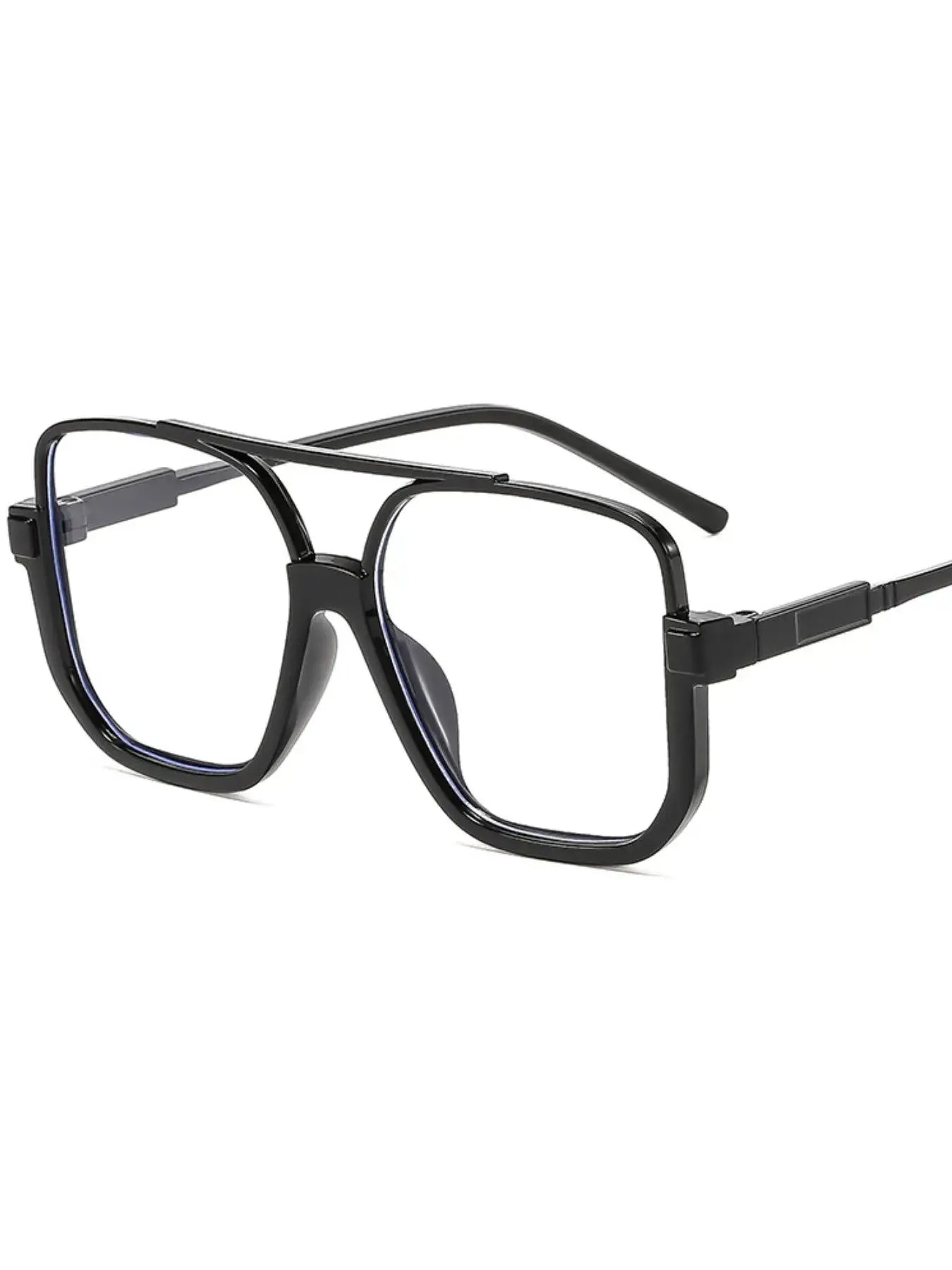 Oversized Square Frame Fashion Sunglasses - Trendsi - Flyclothing LLC