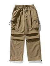 Men's Plus Size Elastic Waist Pants with Pockets - Trendsi - Flyclothing LLC