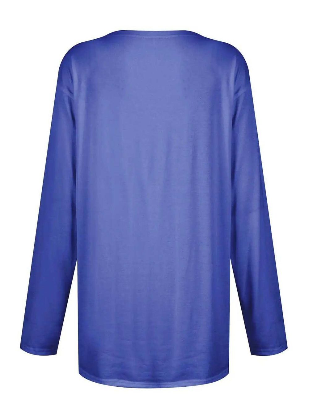 Full Size Pocketed Round Neck Long Sleeve T-Shirt - Trendsi - Flyclothing LLC