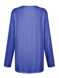 Full Size Pocketed Round Neck Long Sleeve T-Shirt - Trendsi - Flyclothing LLC