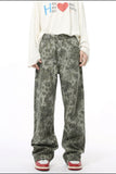 Camouflage Jeans with Pockets - Trendsi