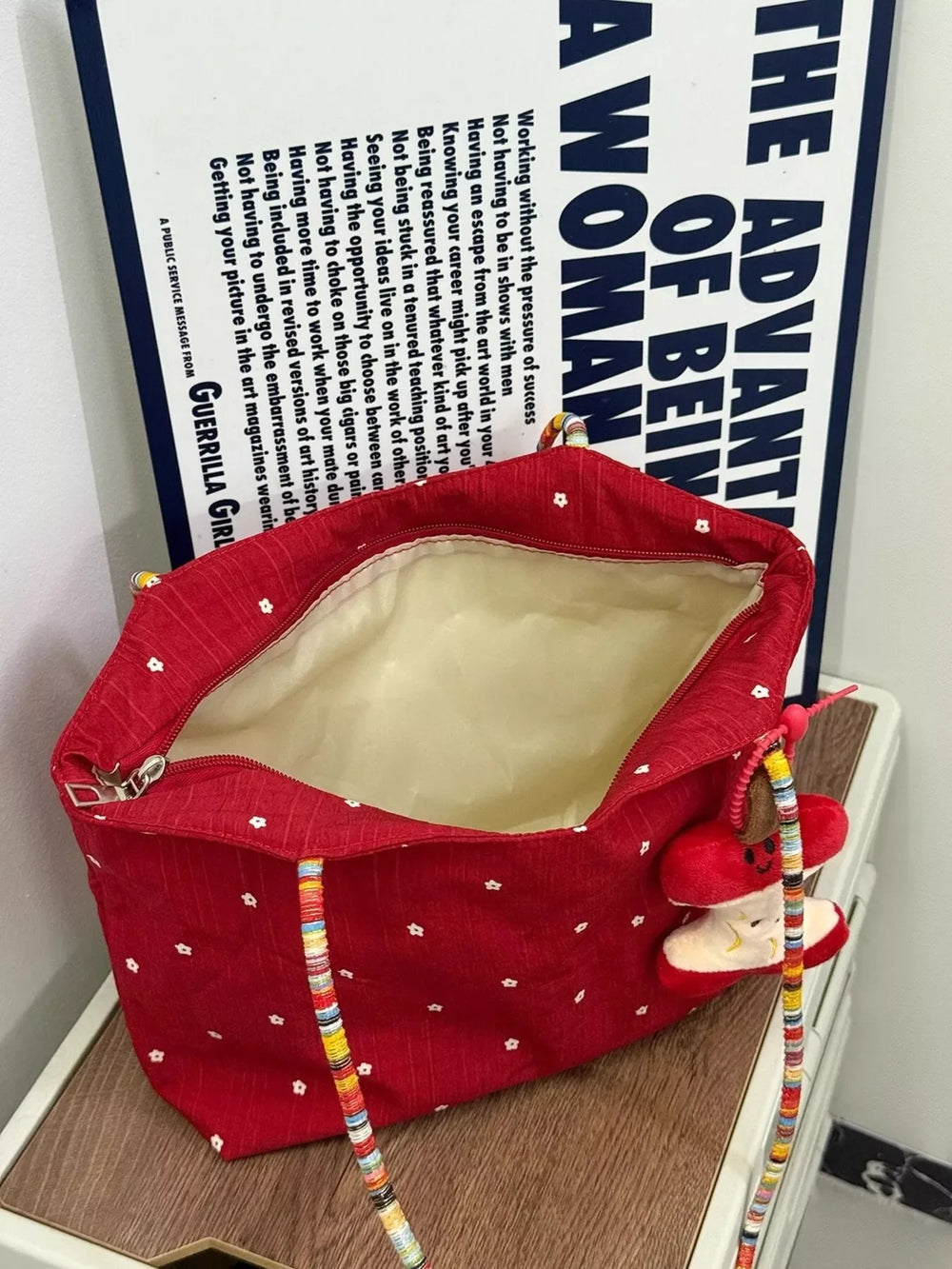 Apple Core Charm Tote Bag - Trendsi - Flyclothing LLC