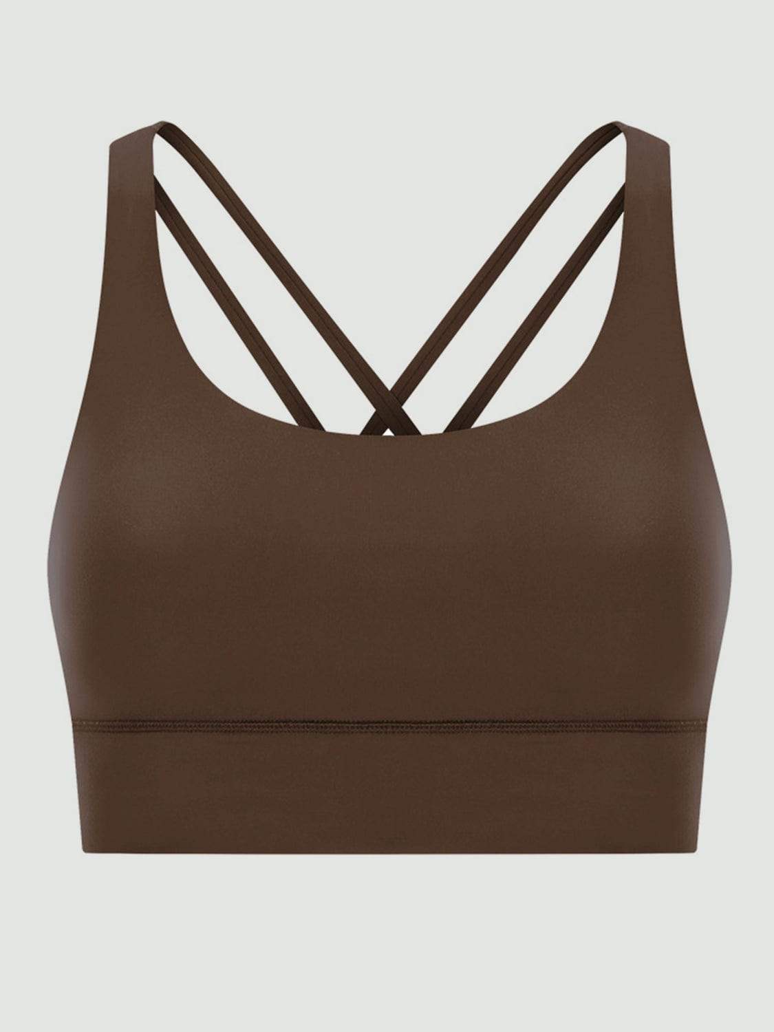 Crisscross Scoop Neck Active Tank - Trendsi - Flyclothing LLC