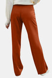 Decorative Button High Rise Pants - Trendsi - Flyclothing LLC