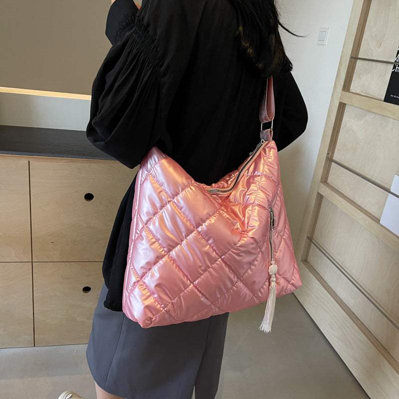 Quilted Nylon Travel Bag - Trendsi - Flyclothing LLC