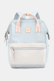 Himawari Water Resistant Canvas Backpack Bag with Side Pockets - Trendsi