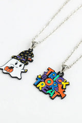 Two-Piece Halloween Theme Necklace Set - Trendsi - Flyclothing LLC