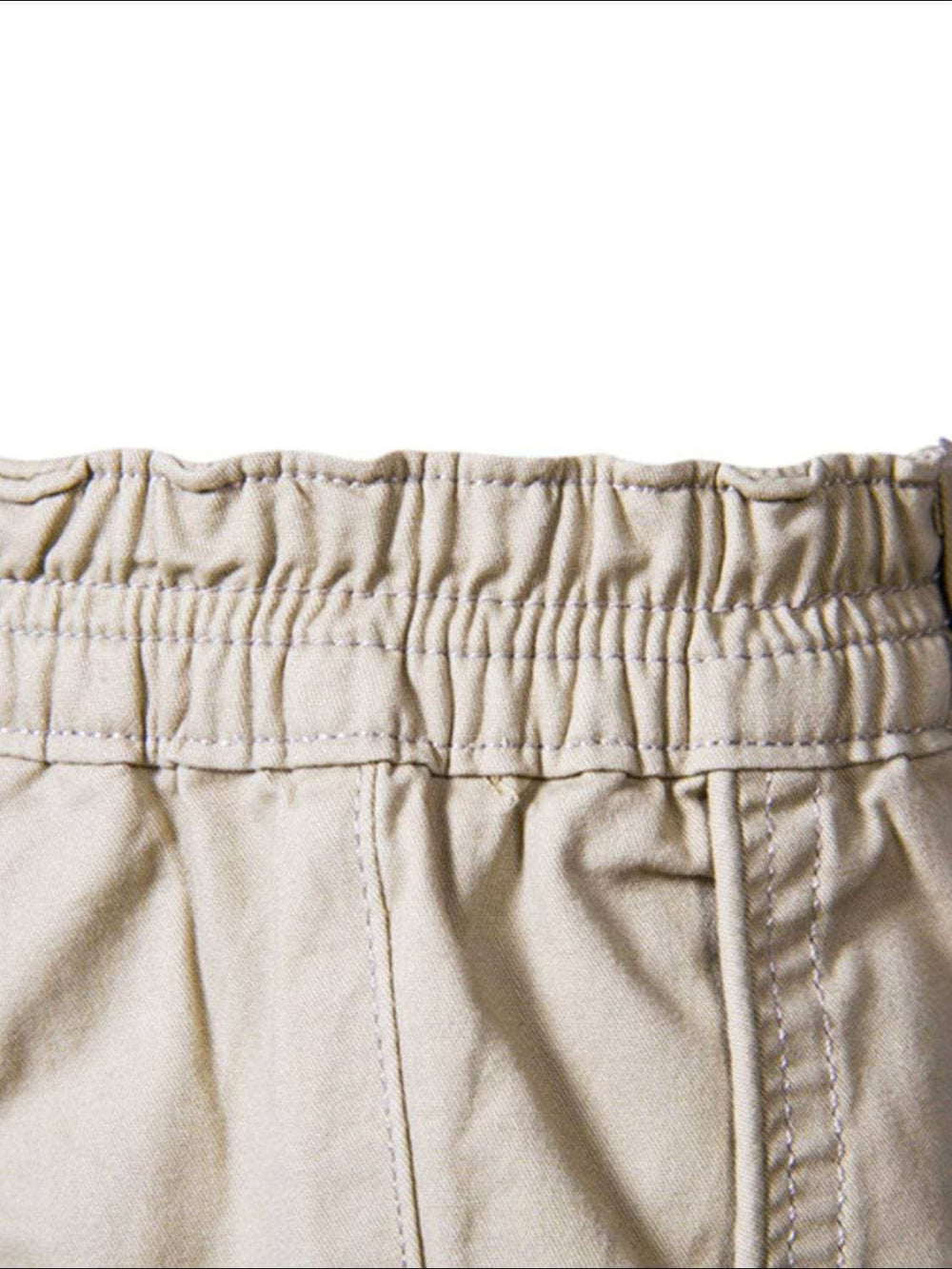 Men's Elastic Waist Shorts with Pockets - Trendsi - Flyclothing LLC