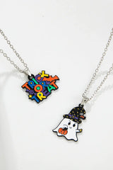 Two-Piece Halloween Theme Necklace Set - Trendsi - Flyclothing LLC