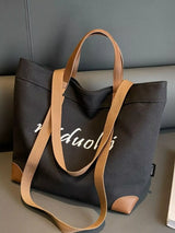 Casual Canvas Handbag - Trendsi - Flyclothing LLC